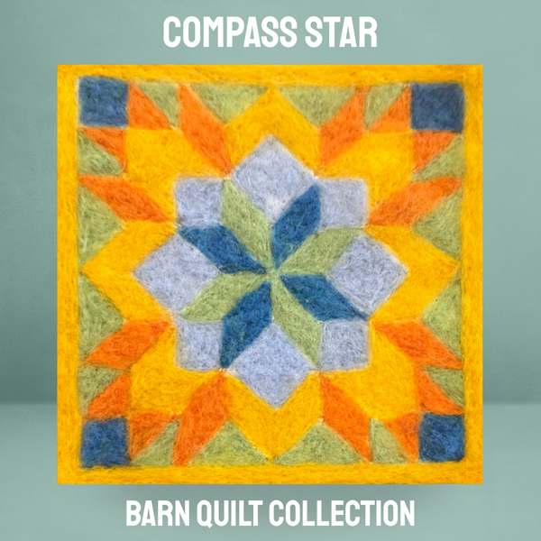 Compass Star Barn Quilt