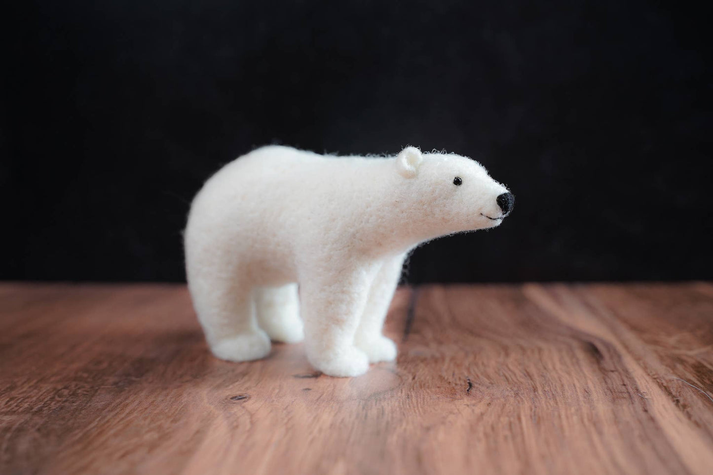 Polar Bear Needle Felting Kit