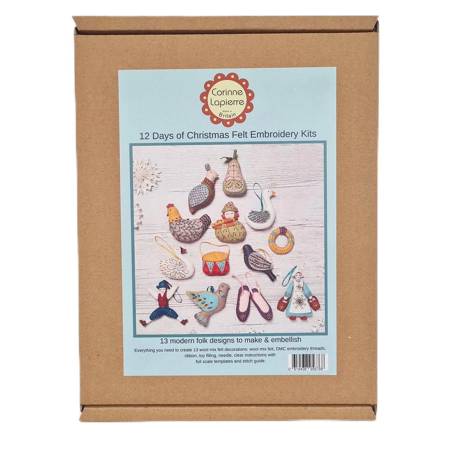 12 Days of Christmas Book or Book with Felt