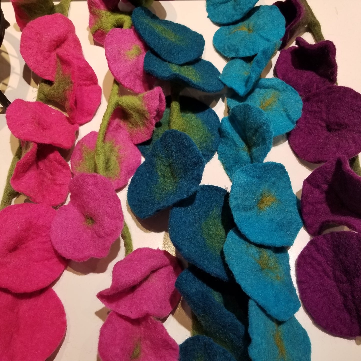 SALE! Felt Flower Vine Garland - 4 Colors Available!