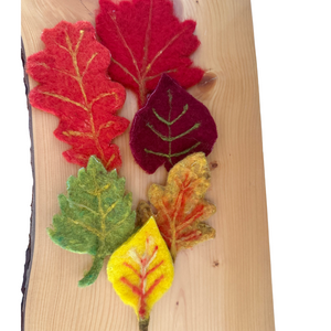 Fall Leaves Needle Felting Kit - Fall Felt-A-Long