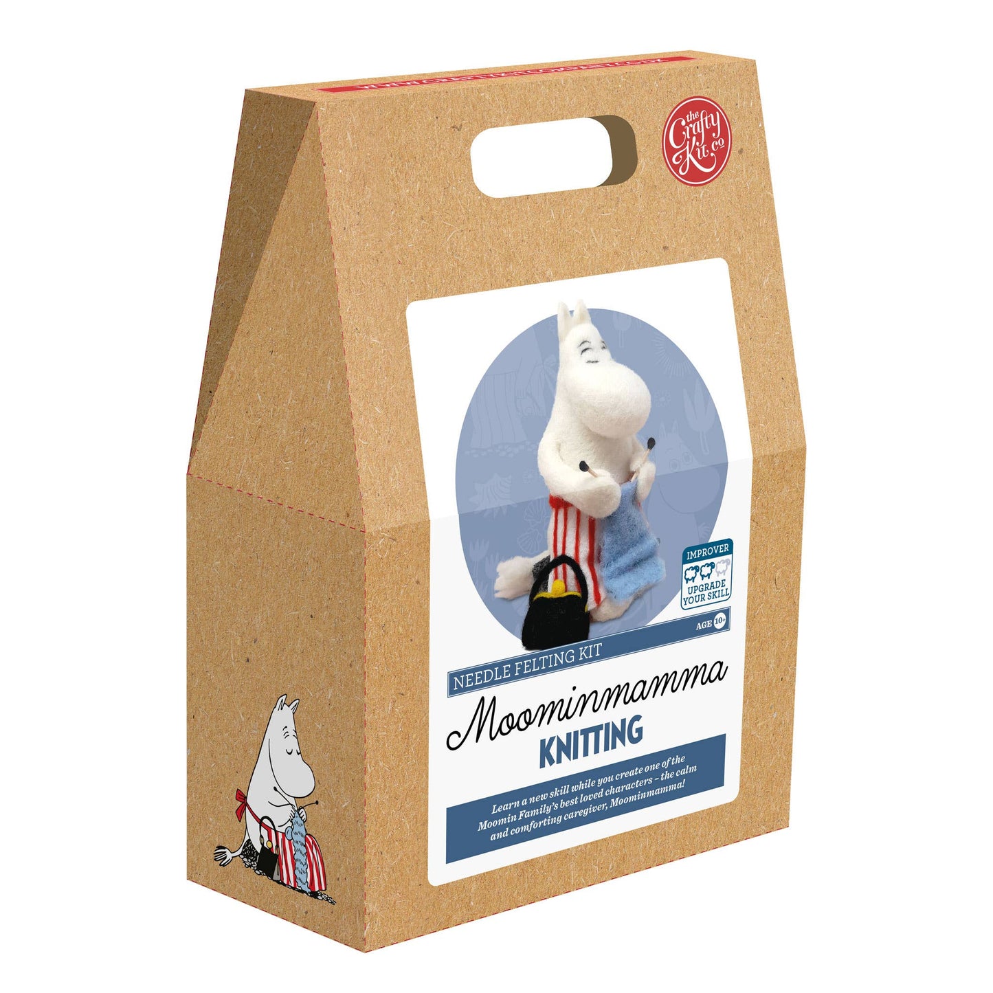 NEW! Moomin Mamma Knitting Needle Felting Craft Kit