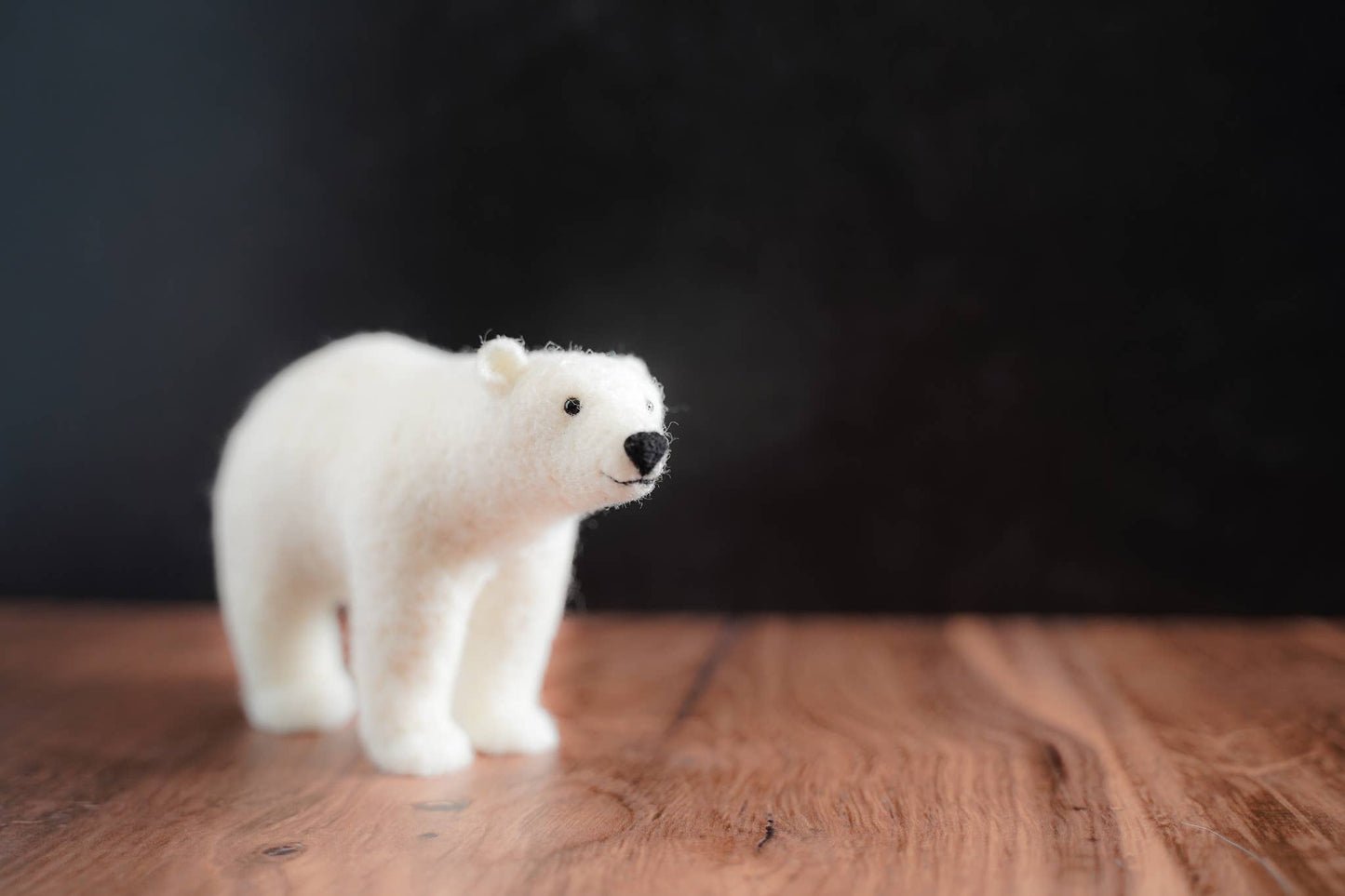 Polar Bear Needle Felting Kit