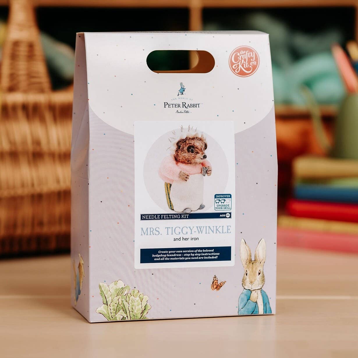 🎀 Sale! Mrs. Tiggy-Winkle Ironing - Beatrix Potter Needle Felting Kit