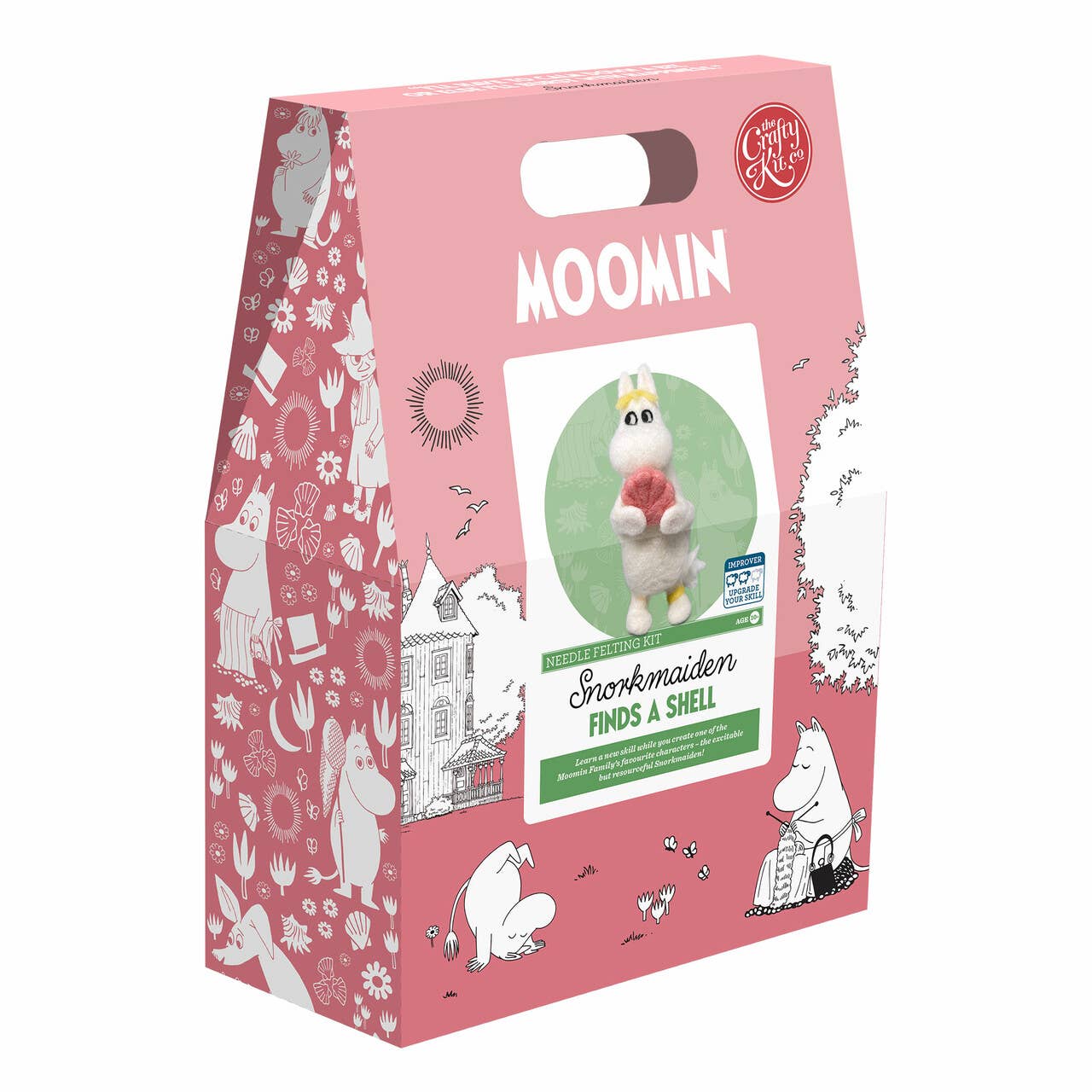 Snorkmaiden Finds a Shell Needle Felting Kit
