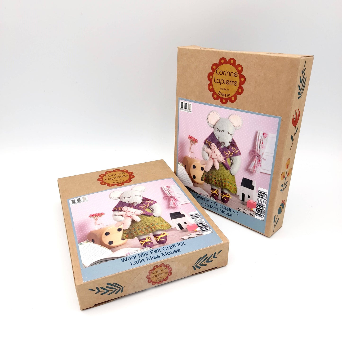 π Sale! Little Miss Mouse Felt Craft Mini Kit