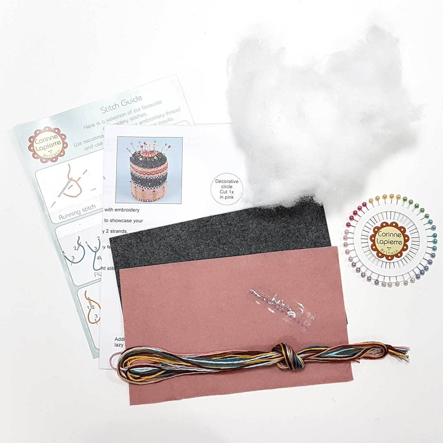 Pincushion Felt Craft Kit - Top Seller!