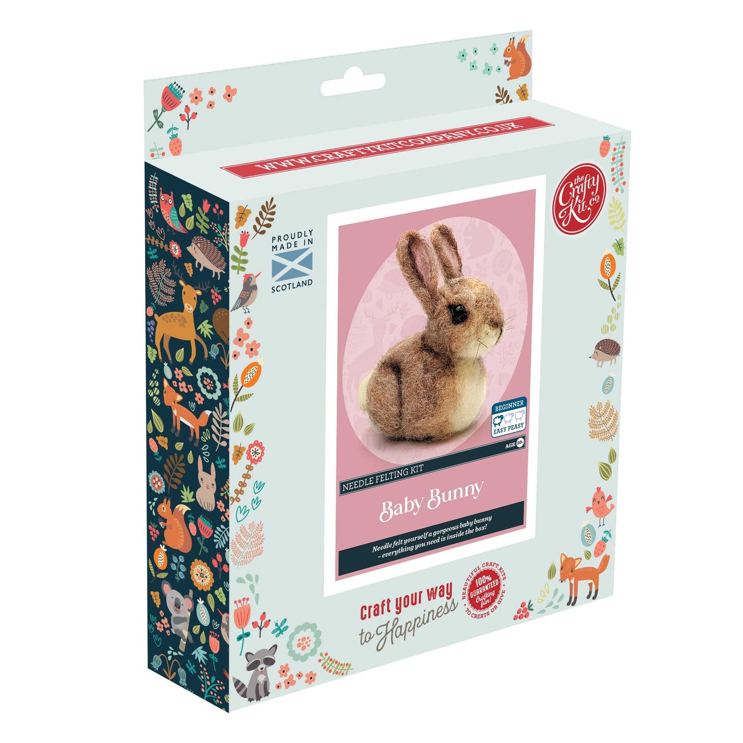 Baby Bunny Needle Felting Craft Kit