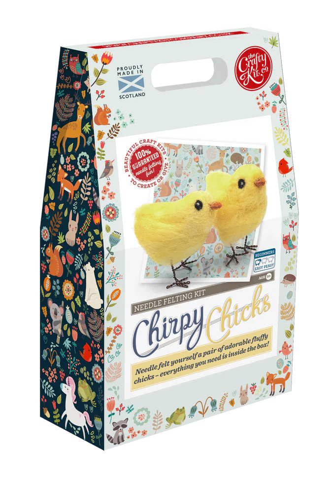 SALE! Chirpy Chicks Needle Felting Craft Kit