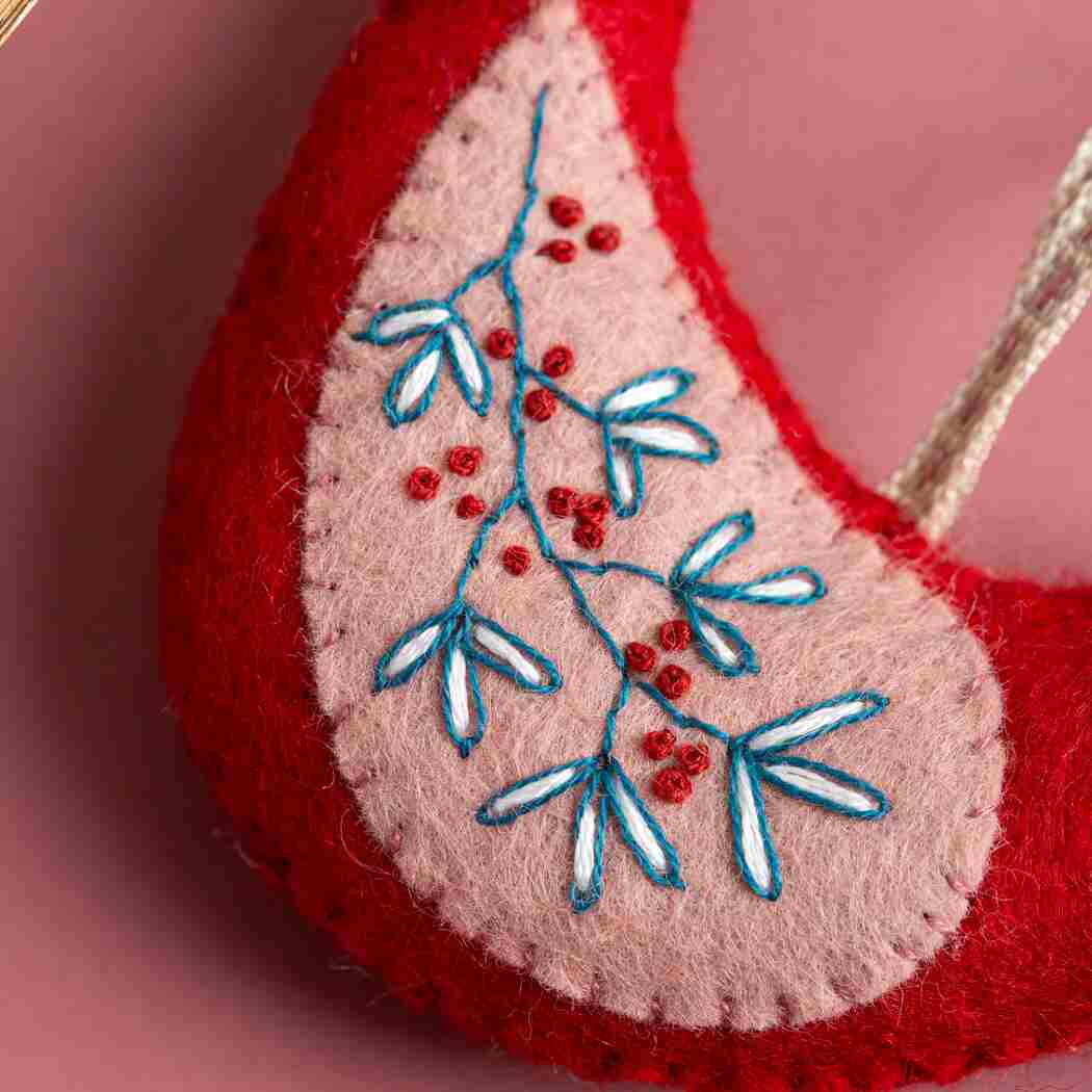 đSale! Folk Birds Felt Craft Kit