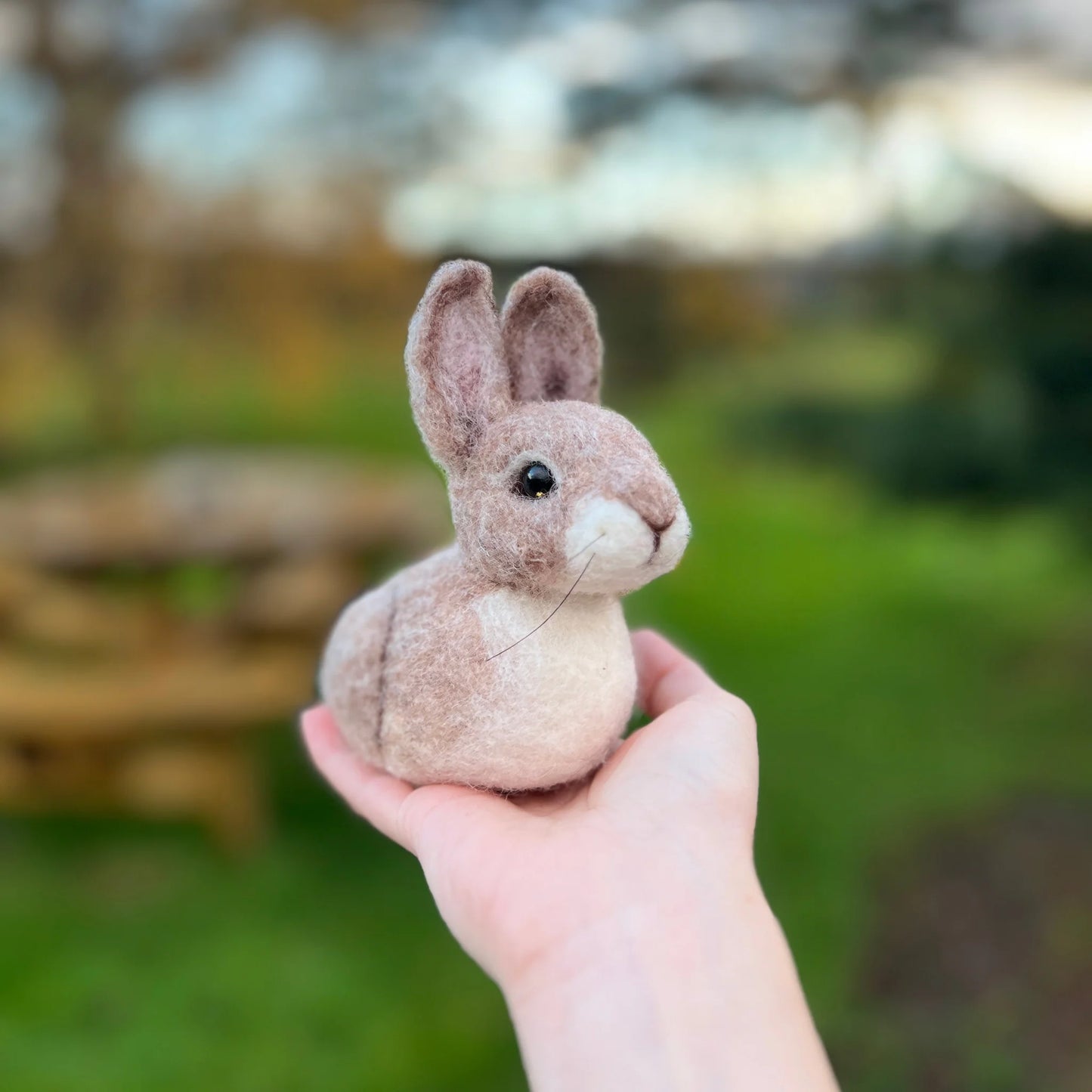 Baby Bunny Needle Felting Craft Kit