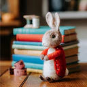 🎀 Sale! Bertie Bunny Needle Felting Craft Kit