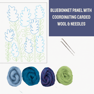 Bluebonnet - Felted Art