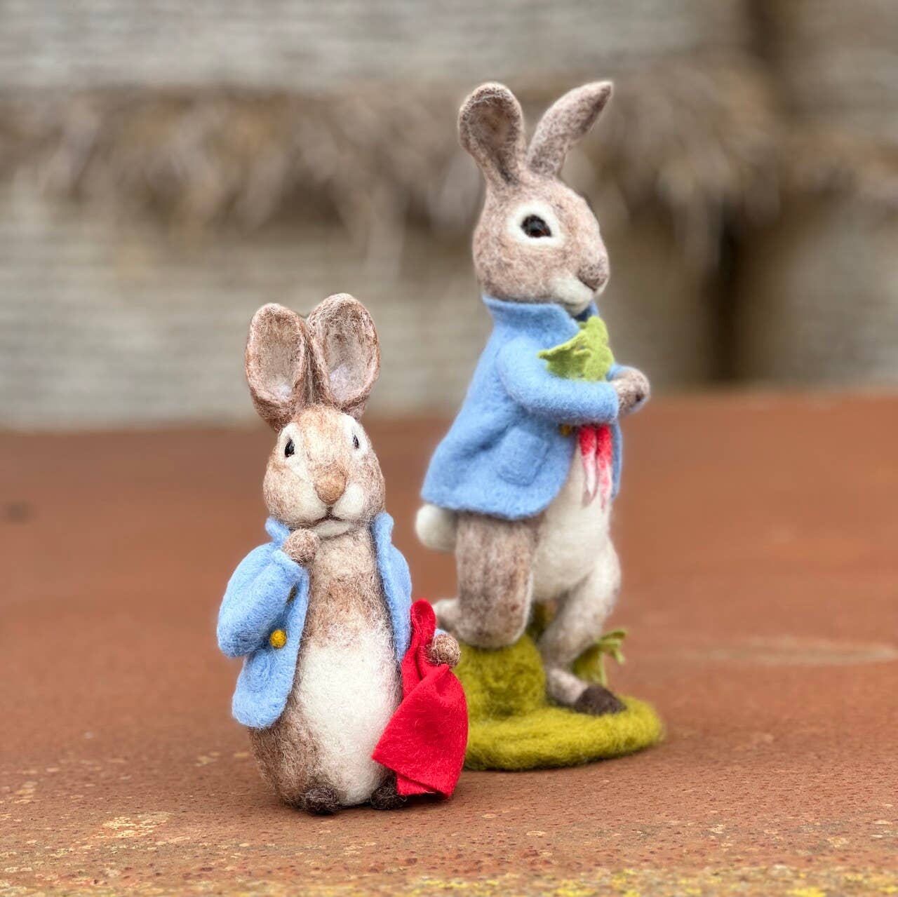 🎀 Sale! Peter Rabbit and the Stolen Radishes - Beatrix Potter Needle Felting Kit