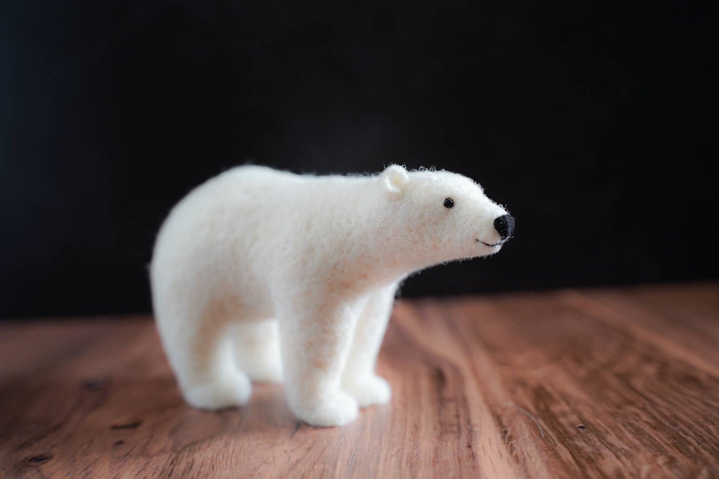 Polar Bear Needle Felting Kit