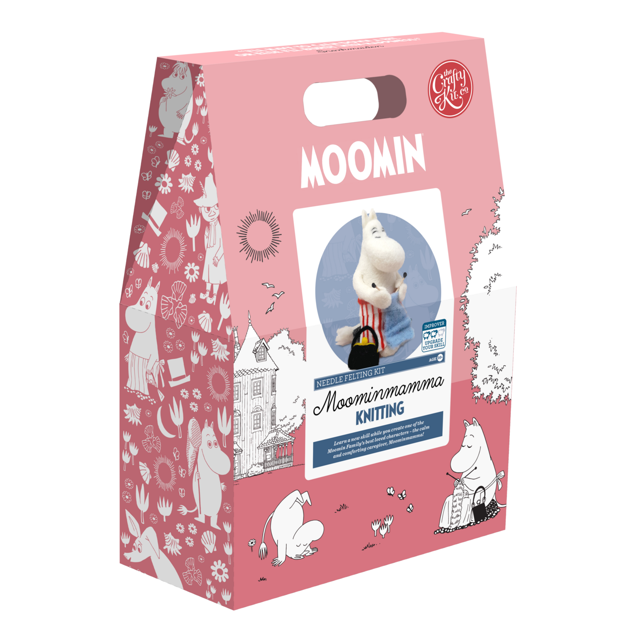 NEW! Moomin Mamma Knitting Needle Felting Craft Kit