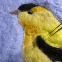 Goldfinch Folk Art Tapestry Needle Felting Kit