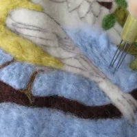 Goldfinch Folk Art Tapestry Needle Felting Kit