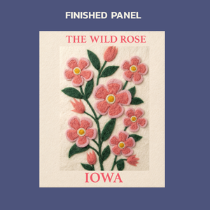 Iowa Wild Rose - State Flower Collection
