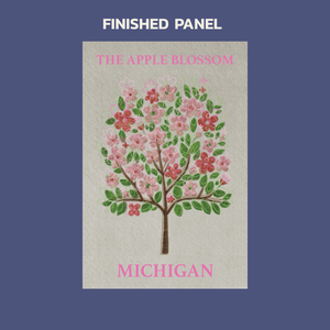 Michigan Apple Blossom - State Flower Collection