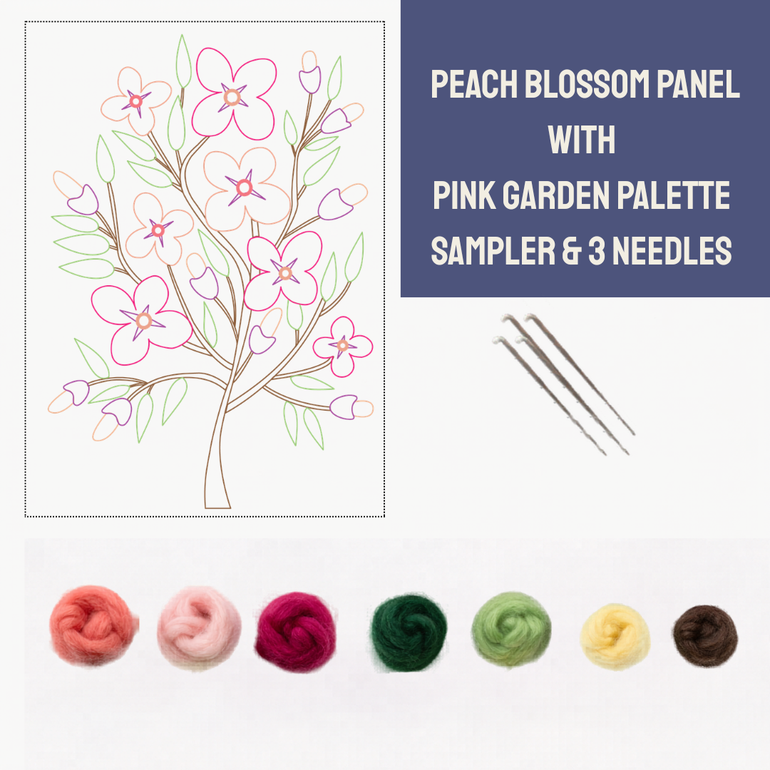 What's included in the Delaware Peach Blossom - State Flower Collection kit