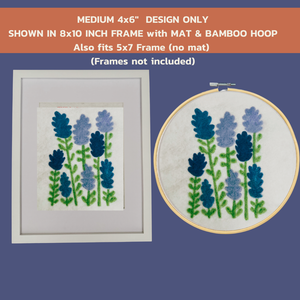 Bluebonnet - Felted Art