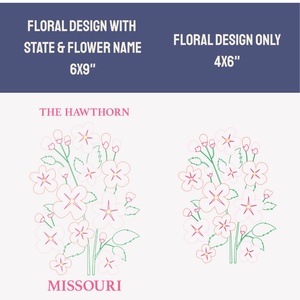 Missouri Hawthorn- State Flower Collection