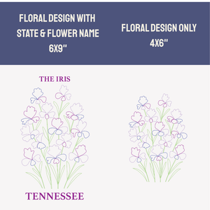 Tennessee Iris - State Flower Collection