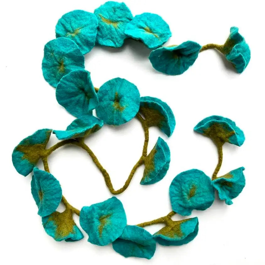 SALE! Felt Flower Vine Garland - 4 Colors Available!