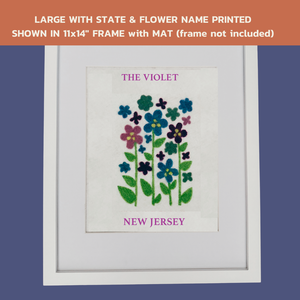 New Jersey Violet - State Flower Collection
