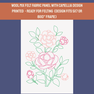 Camellia - Felted Art