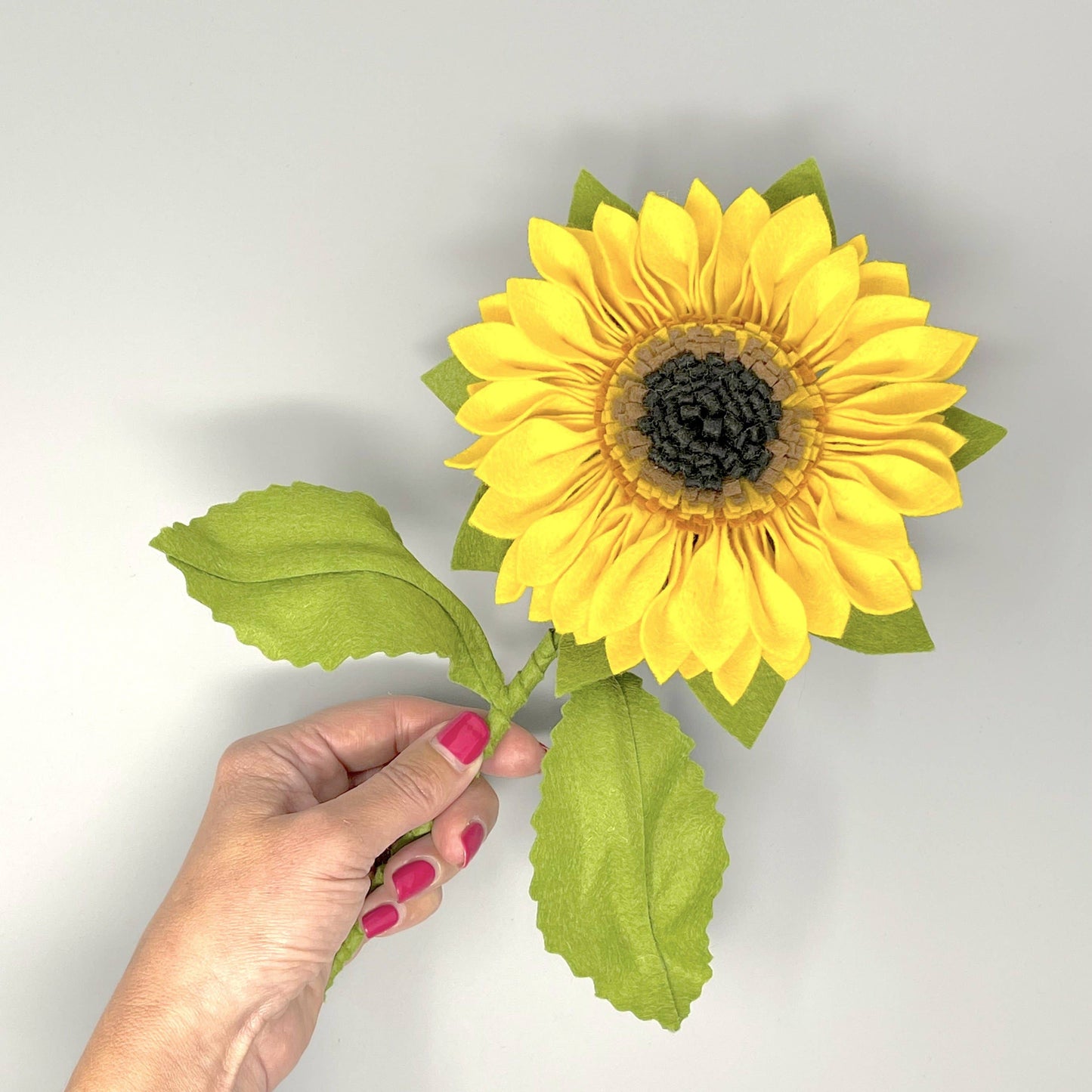 π Sale! Felt Sunflower Flower Craft Kit