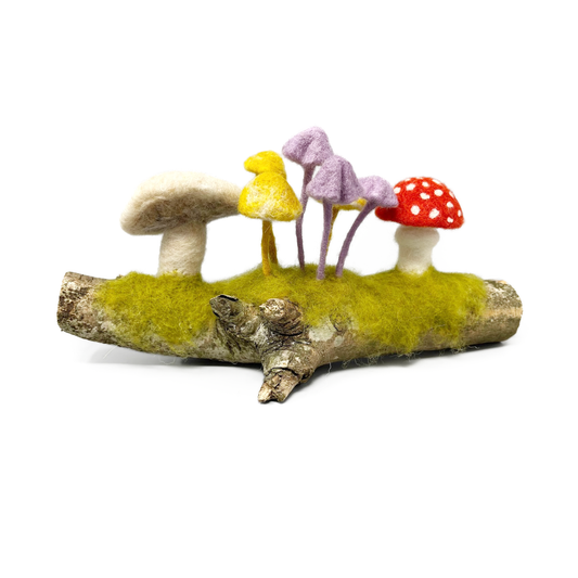 🎀 Sale! Woodland Toadstools Needle Felting Craft Kit