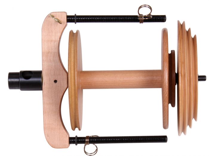 Ashford Sliding Hook Flyer Jumbo Double Drive with Bobbin