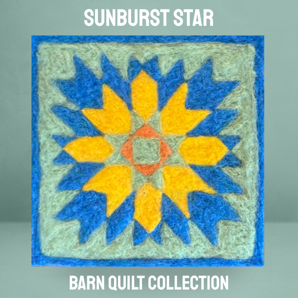 Sunburst Star Barn Quilt