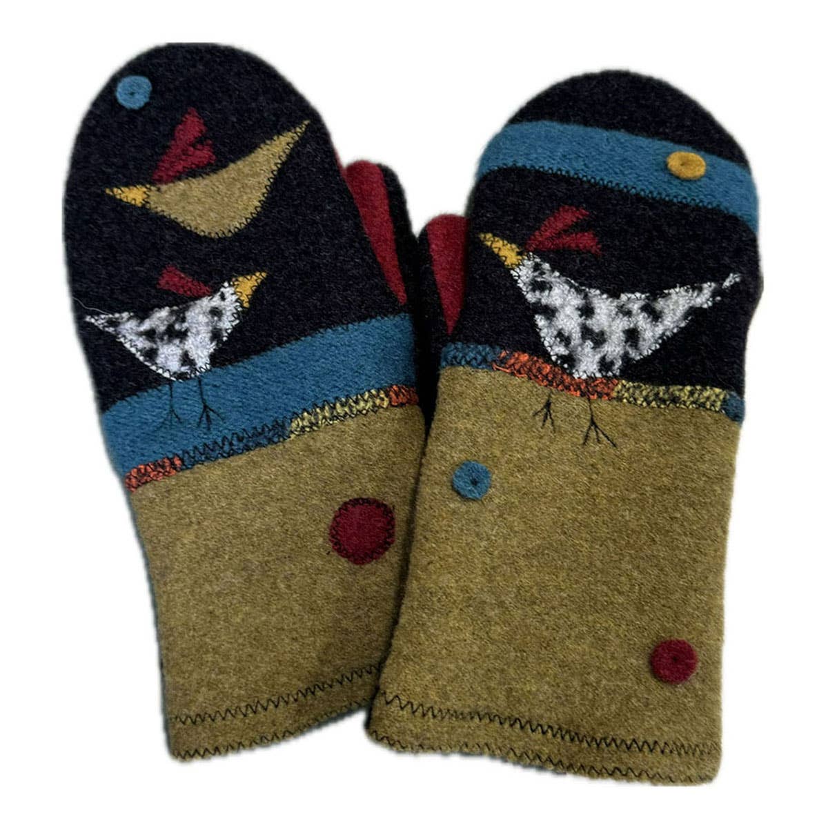 Free Range Wool Mittens