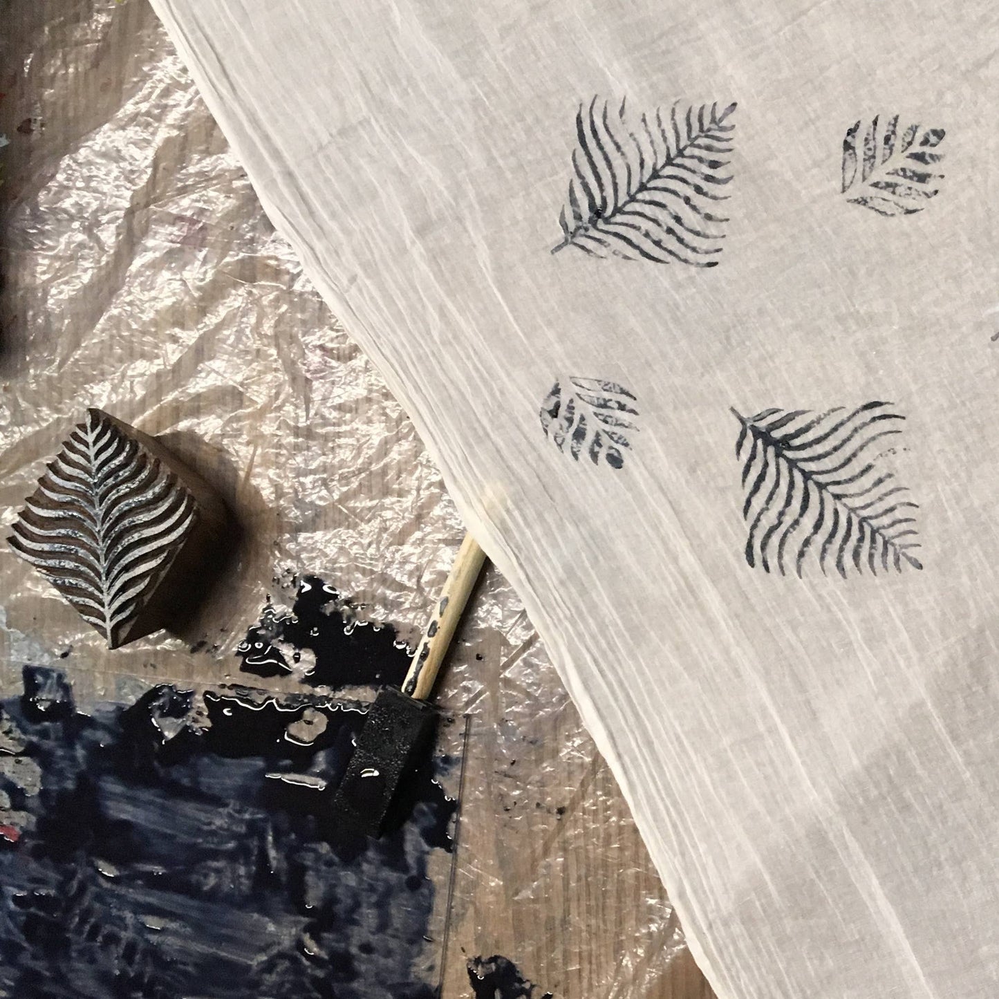 Indigo Blockprinting Kit