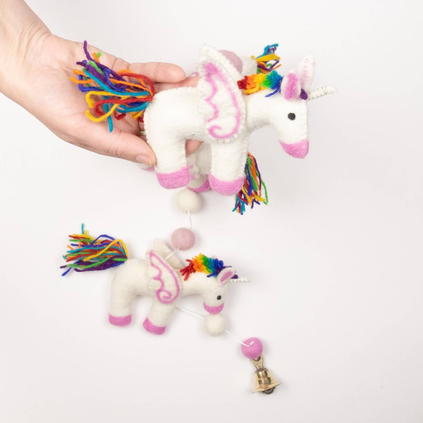 Felt Garland - Rainbow Unicorn