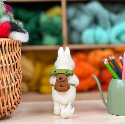 NEW! Moomin Troll Goes Camping Needle Felting Kit