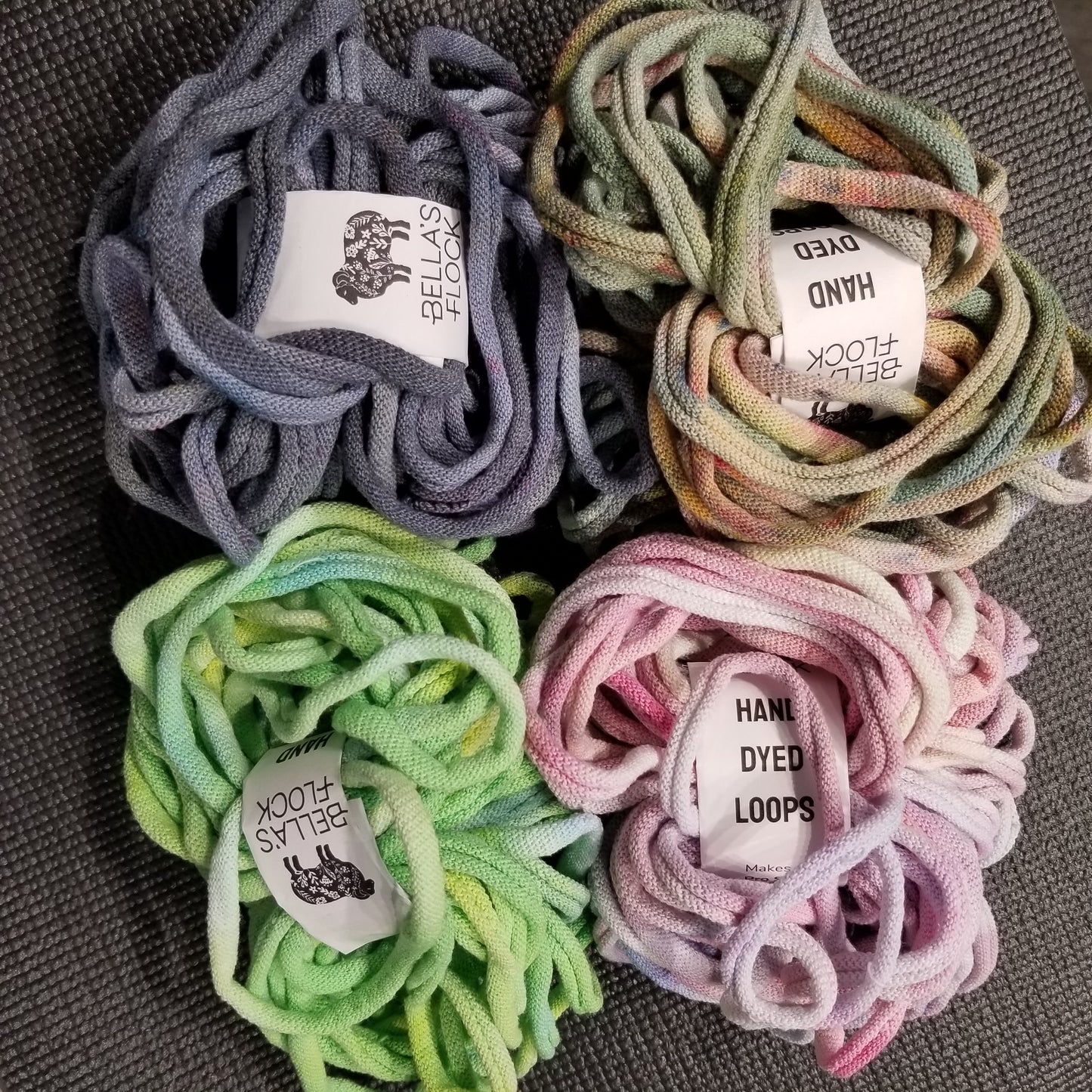 Hand Dyed Loops