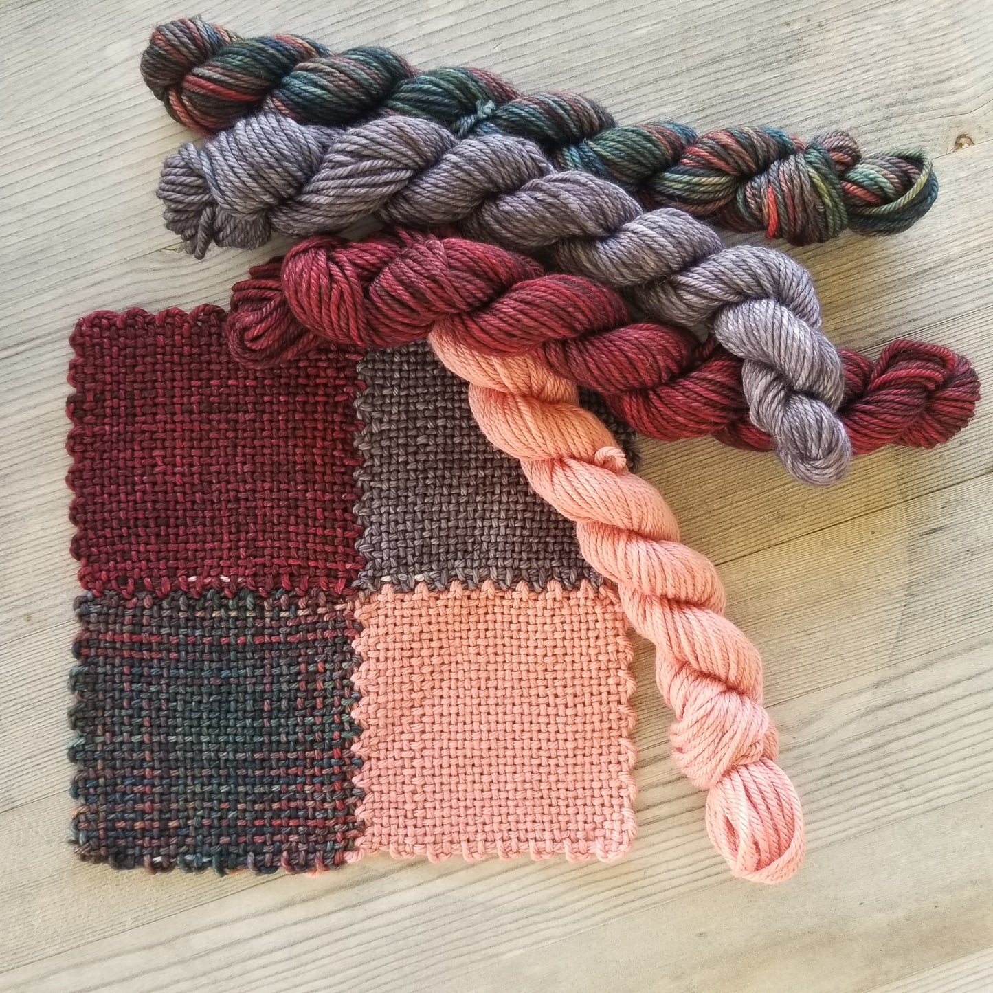 Curated Malabrigo Yarn Bundles for Cowl or Table Runner (instructions included)