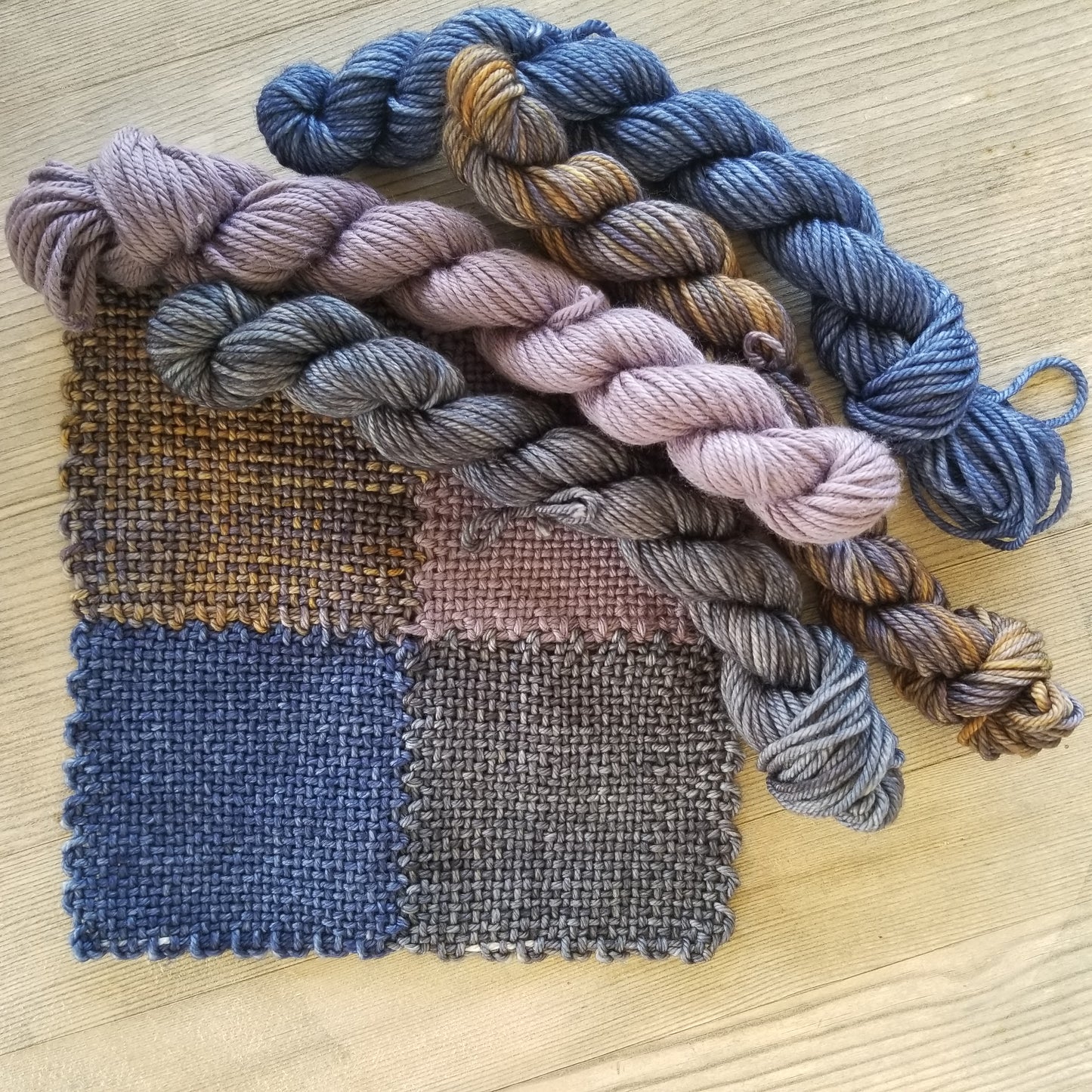 Curated Malabrigo Yarn Bundles for Cowl or Table Runner (instructions included)