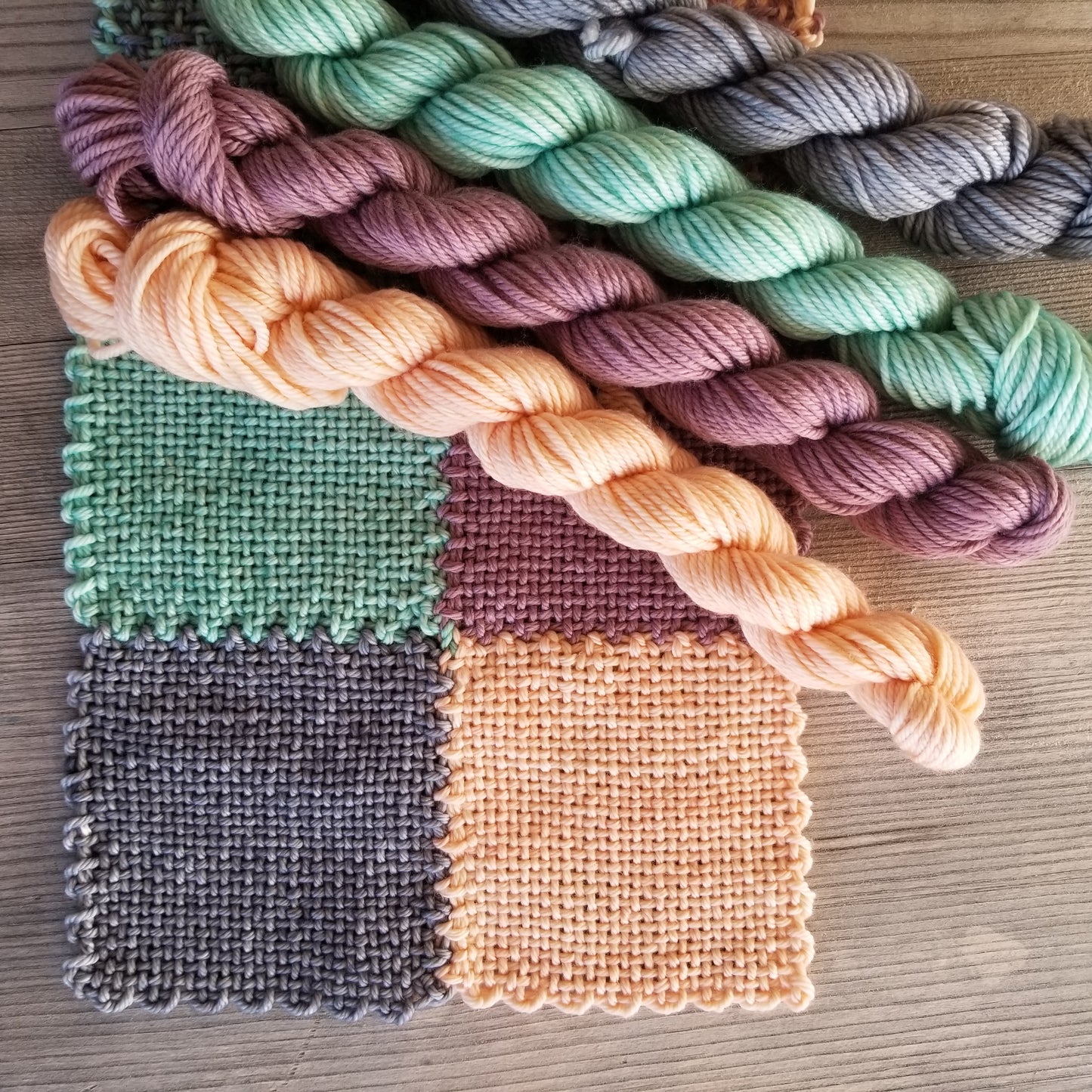 Curated Malabrigo Yarn Bundles for Cowl or Table Runner (instructions included)