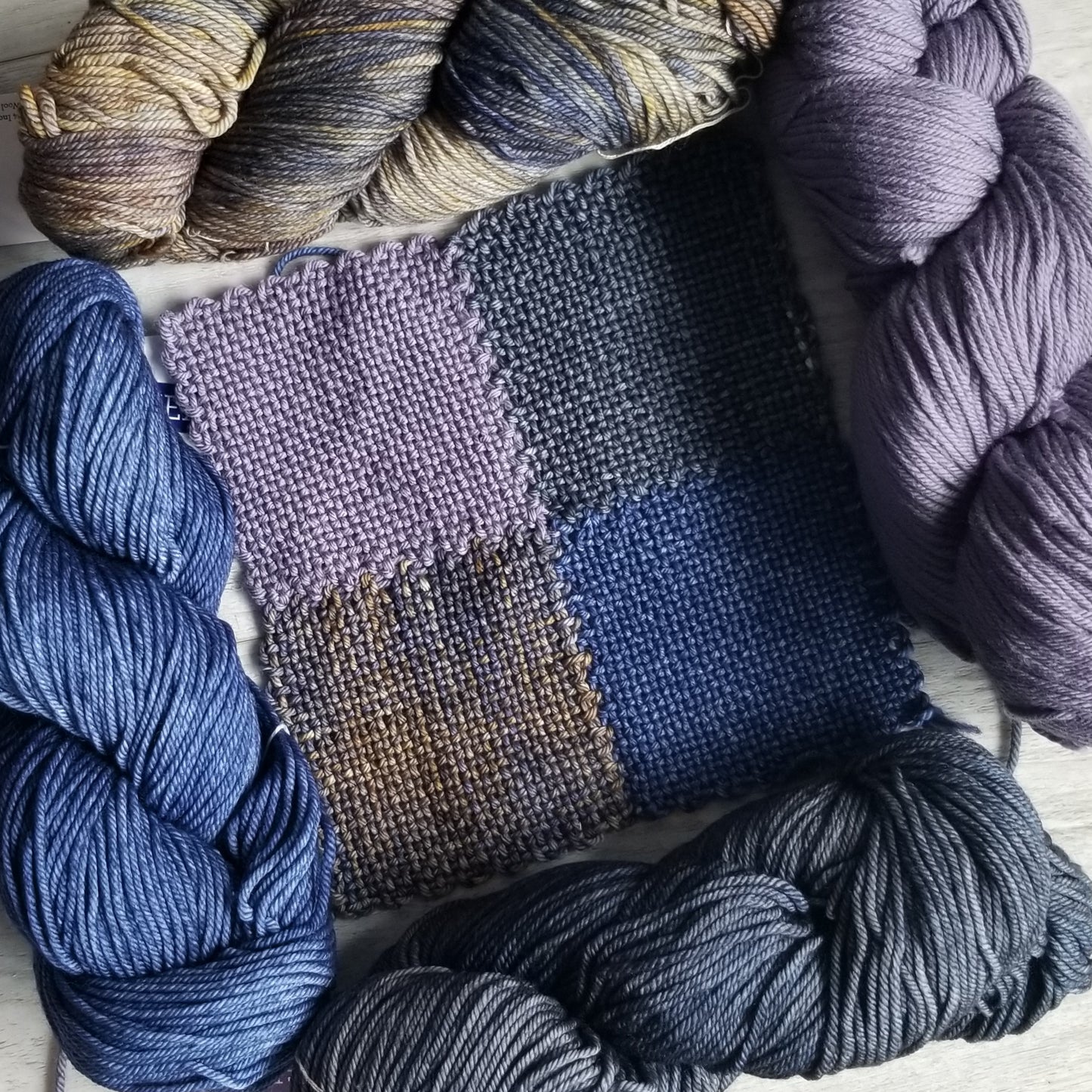 Curated Malabrigo Yarn Bundles for Cowl or Table Runner (instructions included)