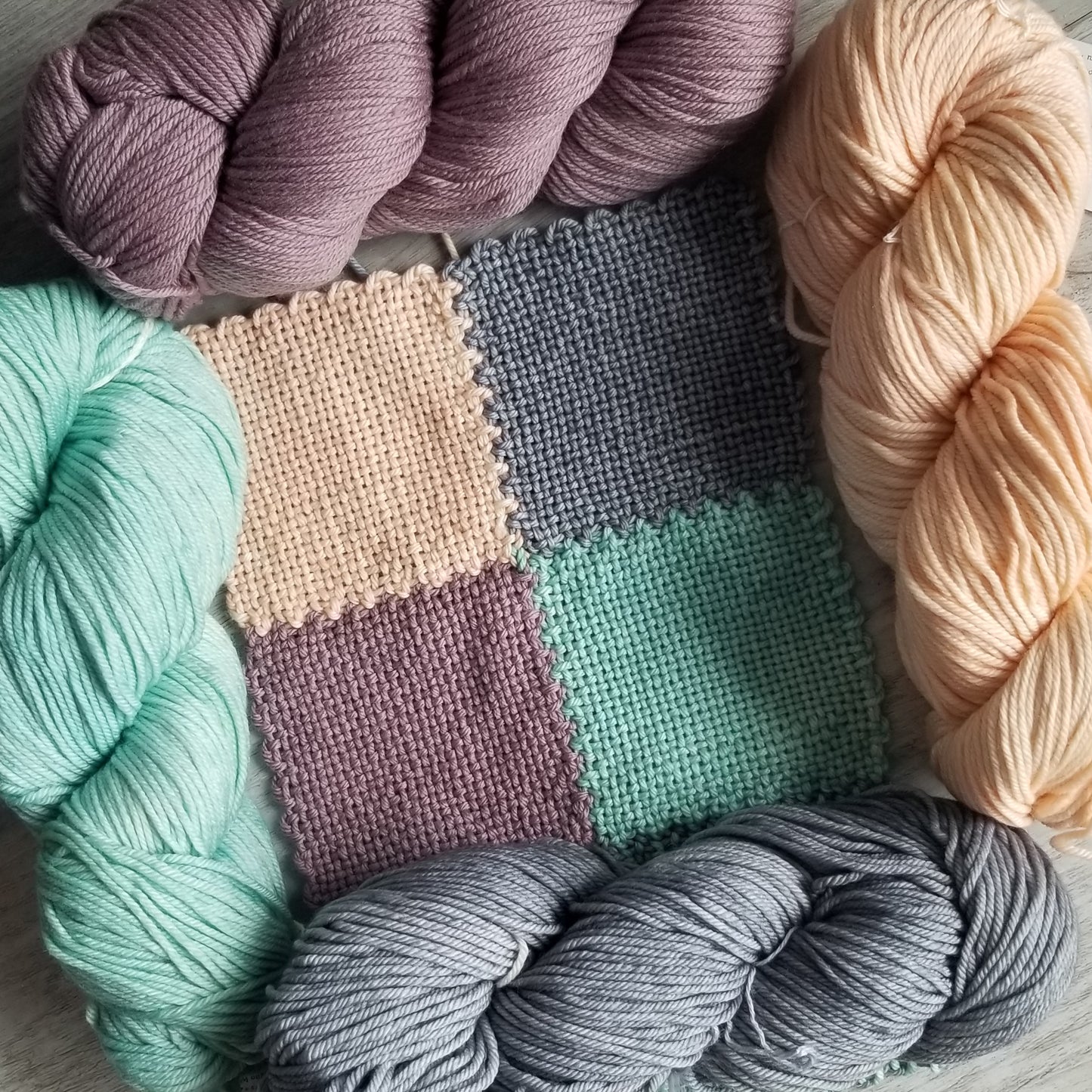 Curated Malabrigo Yarn Bundles for Cowl or Table Runner (instructions included)