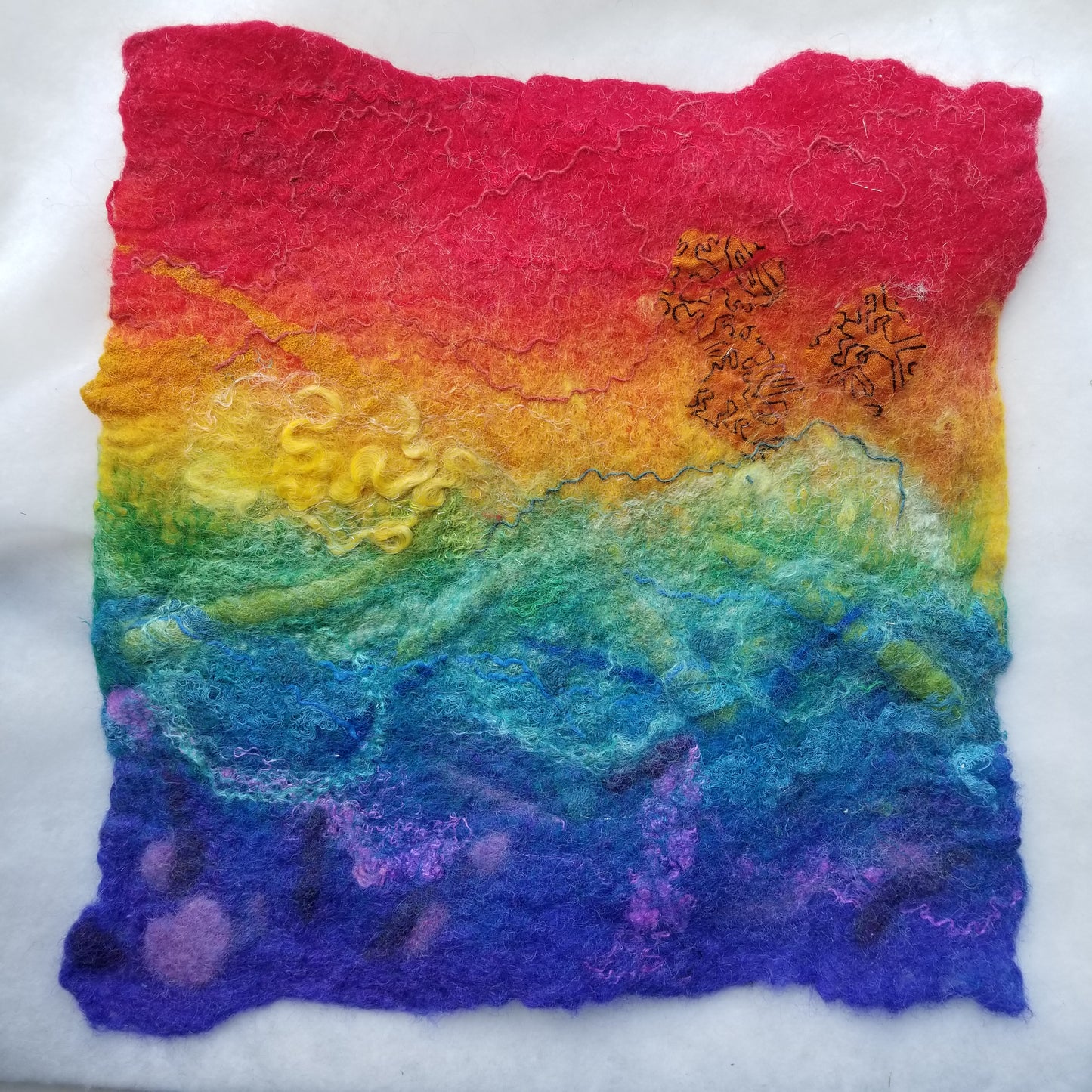 Art Felt Fabric - January 2