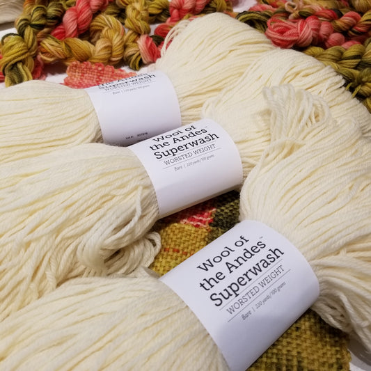 Bare Yarn for Dyeing