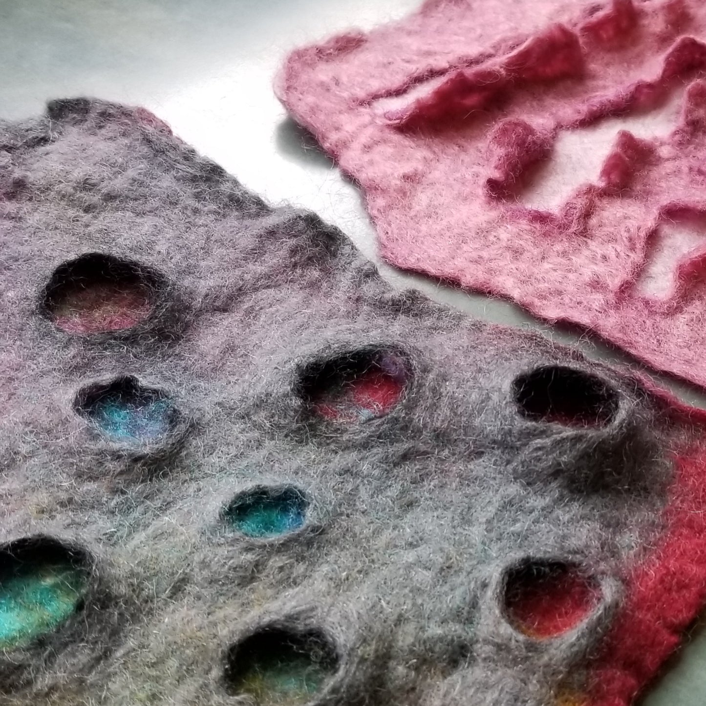 Wet Felt Surface Texture - January 2