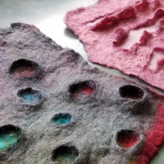 Wet Felt Surface Texture - October 24