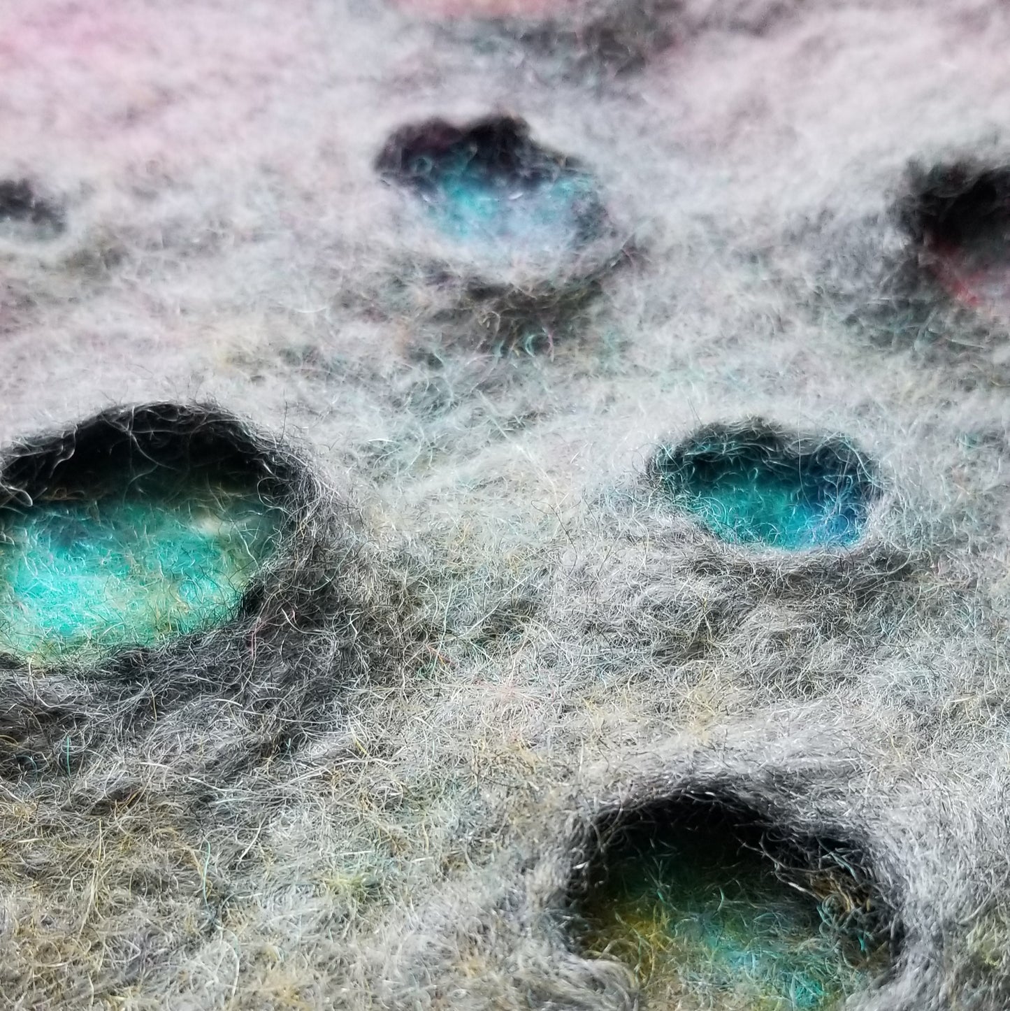 Wet Felt Surface Texture - January 2